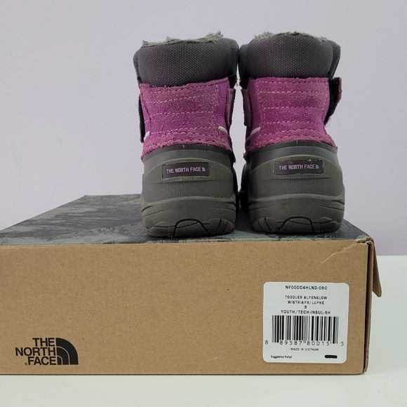 The North Kids toddler Snow boots size 9 girls - Picture 3 of 6